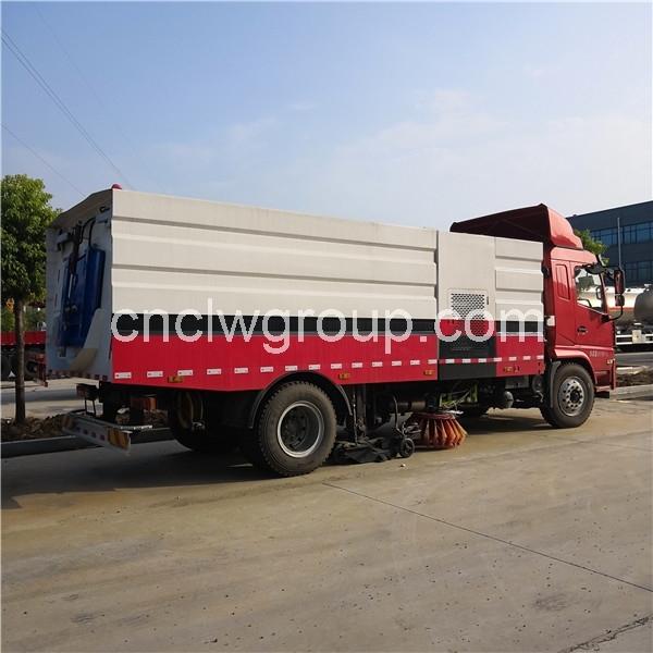 SHACMAN 15m3 Washing Road Sweeper Truck