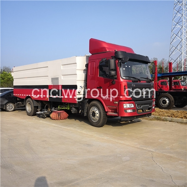 SHACMAN 15m3 Washing Road Sweeper Truck