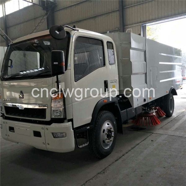 HOWO 8m3 Road Sweeper Truck
