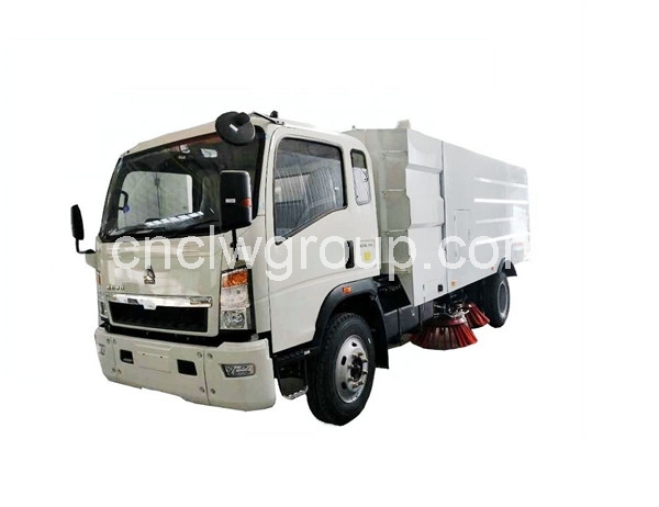HOWO 8m3 Road Sweeper Truck