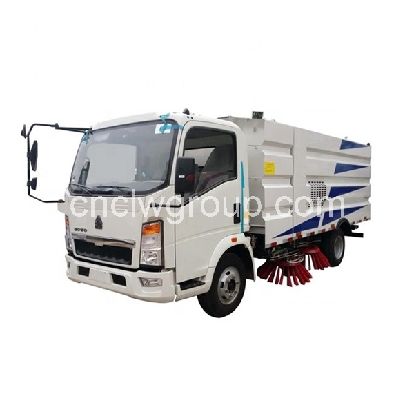 HOWO 5m3 Road Sweeper Truck