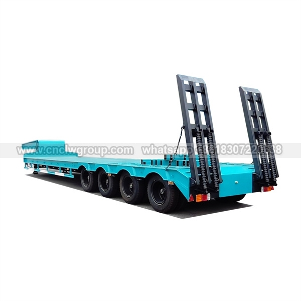 Chengli 4 axle 60 ton Low Bed Trailer
