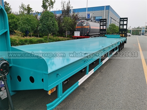 Chengli 4 axle 60 ton Low Bed Trailer
