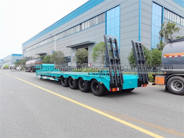 Chengli 4 axle 60 ton Low Bed Trailer