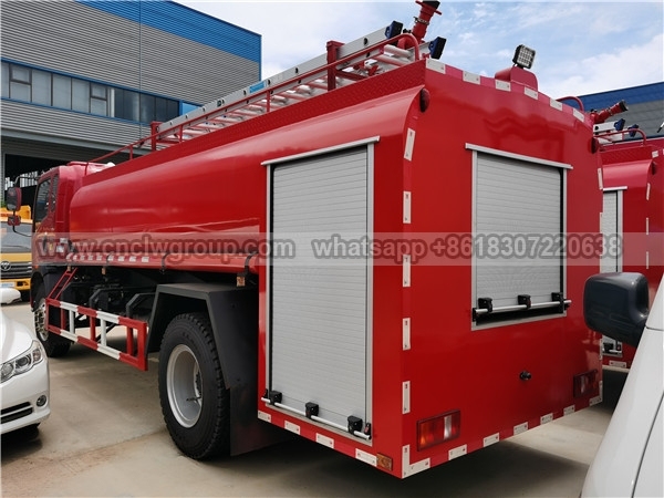 HOWO 8m3 Fire Engine Water Truck