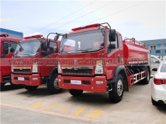 HOWO 8m3 Fire Engine Water Truck