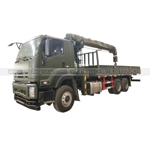 ISUZU 6x4 14 Tons Crane Truck with Sany Crane