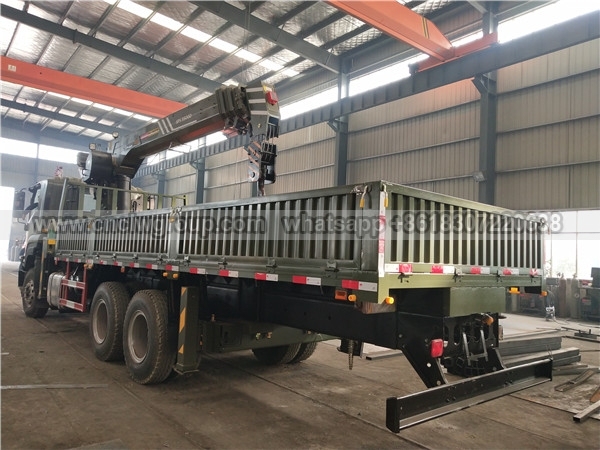 ISUZU 6x4 14 Tons Crane Truck with Sany Crane