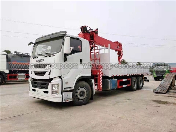 ISUZU 6x4 14 Tons Boom Crane Truck