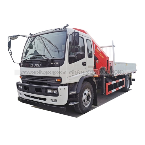 ISUZU 4x2 Truck Mounted Sany Knuckle Crane