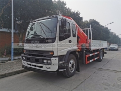 ISUZU 4x2 Truck Mounted Sany Knuckle Crane