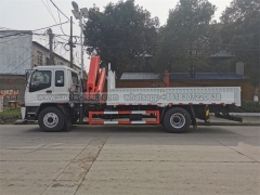 ISUZU 4x2 Truck Mounted Sany Knuckle Crane