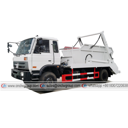 7cbm skip loader swing arm waste garbage truck