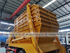 Dongfeng 10 ton skip loader waste truck