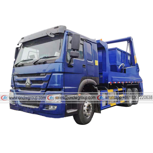 HOWO 6x4 Heavy Skip Loader Garbage Truck