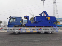 HOWO 6x4 Heavy Skip Loader Garbage Truck