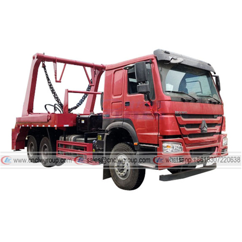 HOWO 6x4 Skip Loader Trash Truck