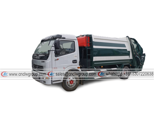 Dongfeng 8cbm Garbage Compactor Truck