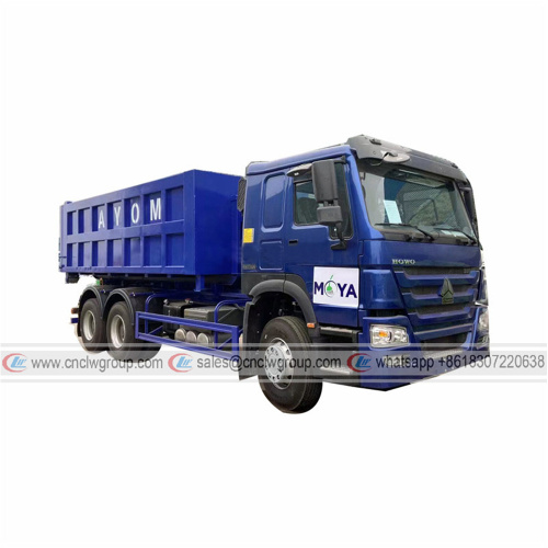 HOWO 6x4 Hook Lift Waste Truck