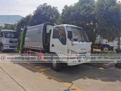 ISUZU elf 4cbm Garbage Compactor Truck