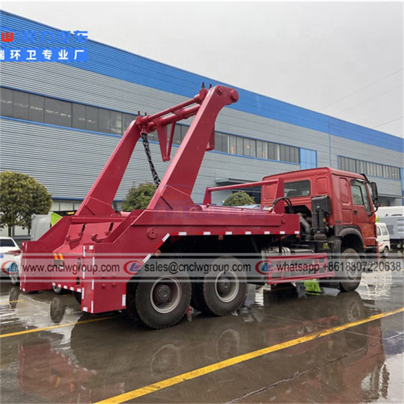 HOWO 6x4 Skip Loader Trash Truck