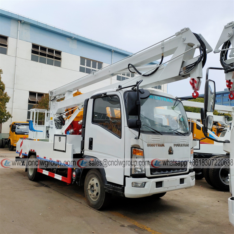 HOWO 16m Knuckle Aerial Platform Truck