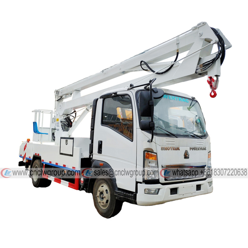HOWO 16m Knuckle Aerial Platform Truck