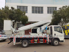 Sinotruk HOWO 16m Insulated Aerial Truck