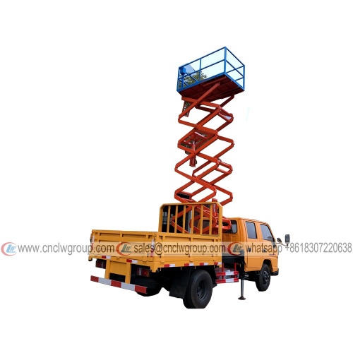 Chengli 10m 12m scissor lift platform truck