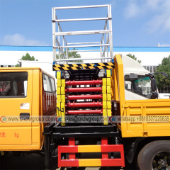Chengli 10m 12m scissor lift platform truck