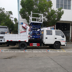 8 10 12 meters Scissor Lifting Platform Truck