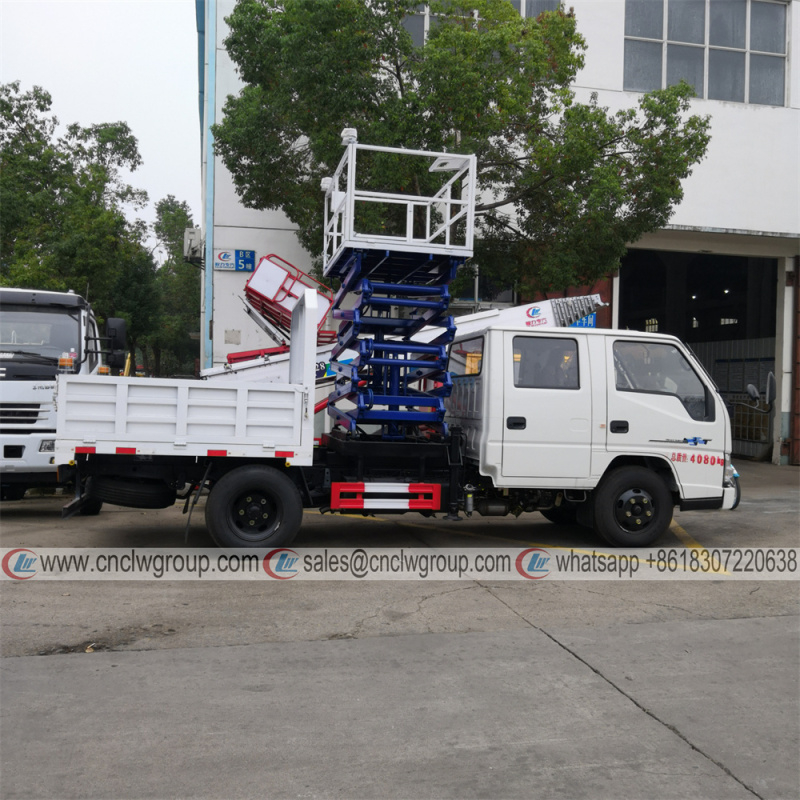 8 10 12 meters Scissor Lifting Platform Truck