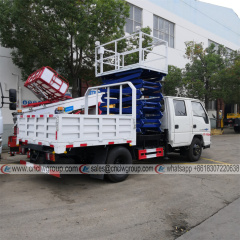 8 10 12 meters Scissor Lifting Platform Truck