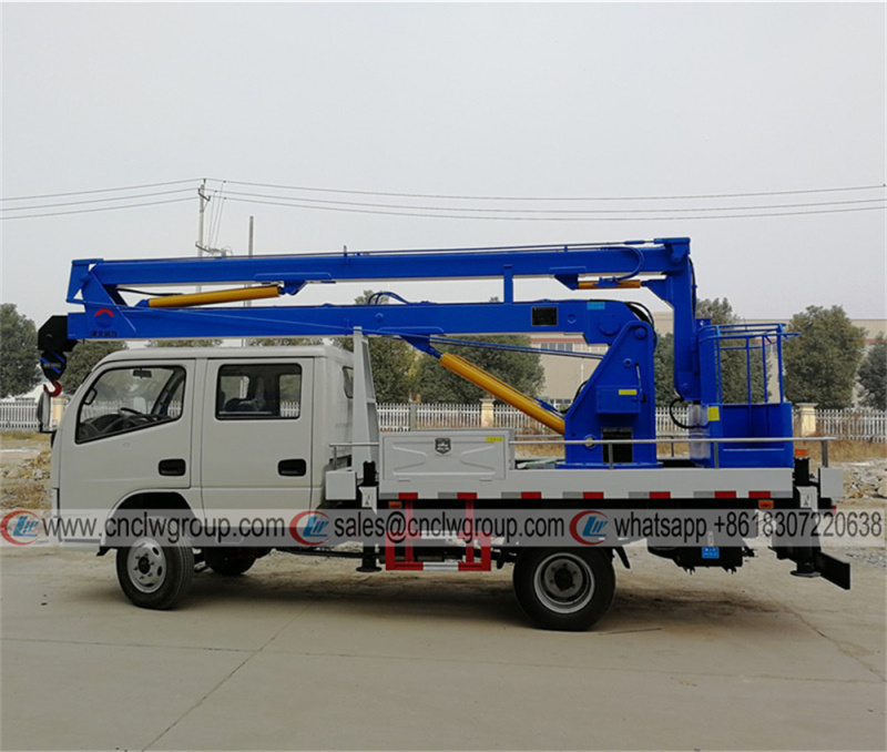 Dongfeng double cab 12m Aerial Basket Truck