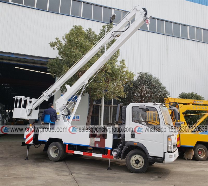 Sinotruk HOWO Euro4 18m Aerial Work Platform Truck