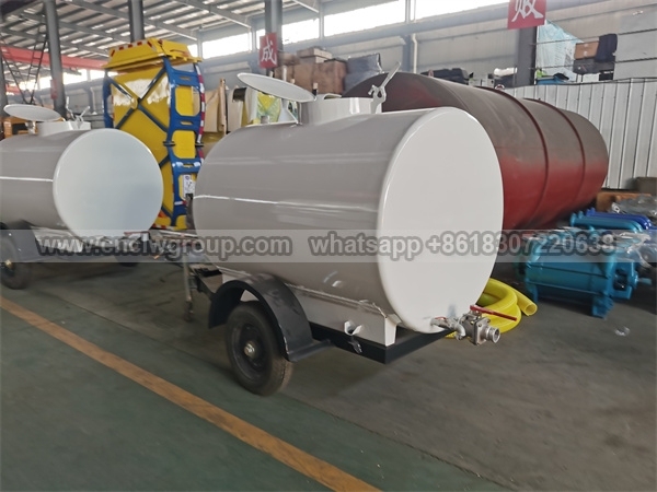 Chengli 1500 liter water tank trailer