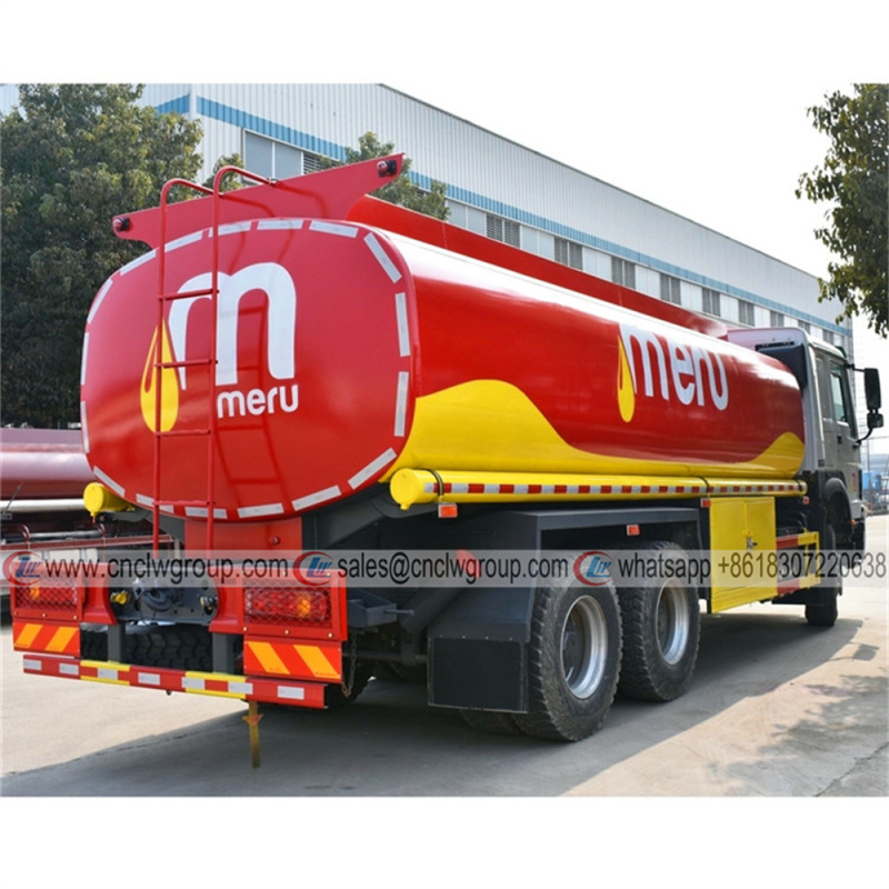 HOWO 25000 liter Fuel Tanker Truck