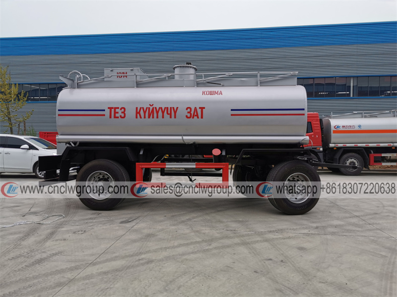 Chengli 10,000 liter Fuel Tank Full Trailer