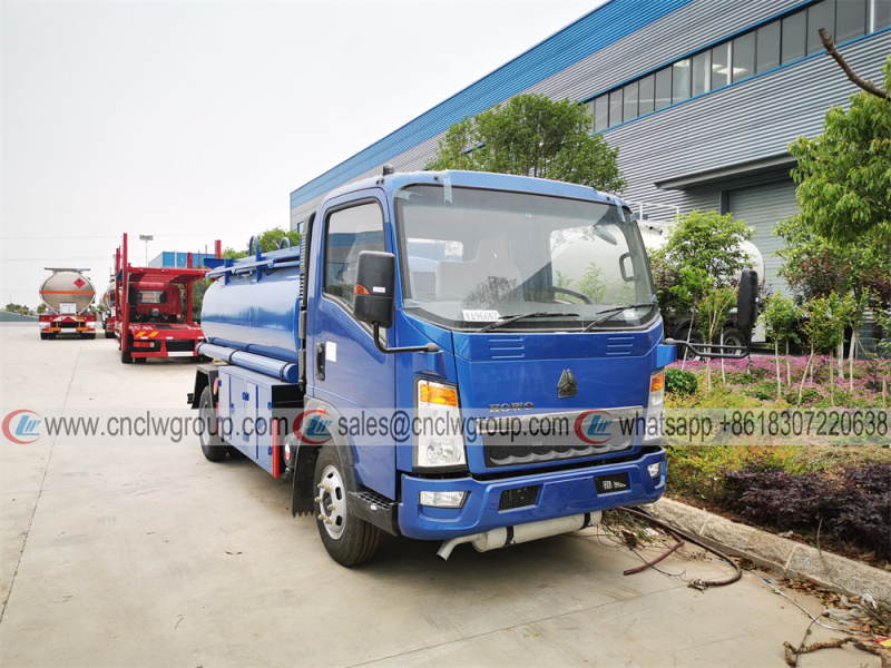 HOWO RHD 5,000 liter Refueling Truck
