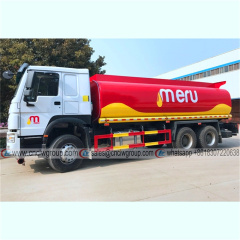 HOWO 25000 liter Fuel Tanker Truck