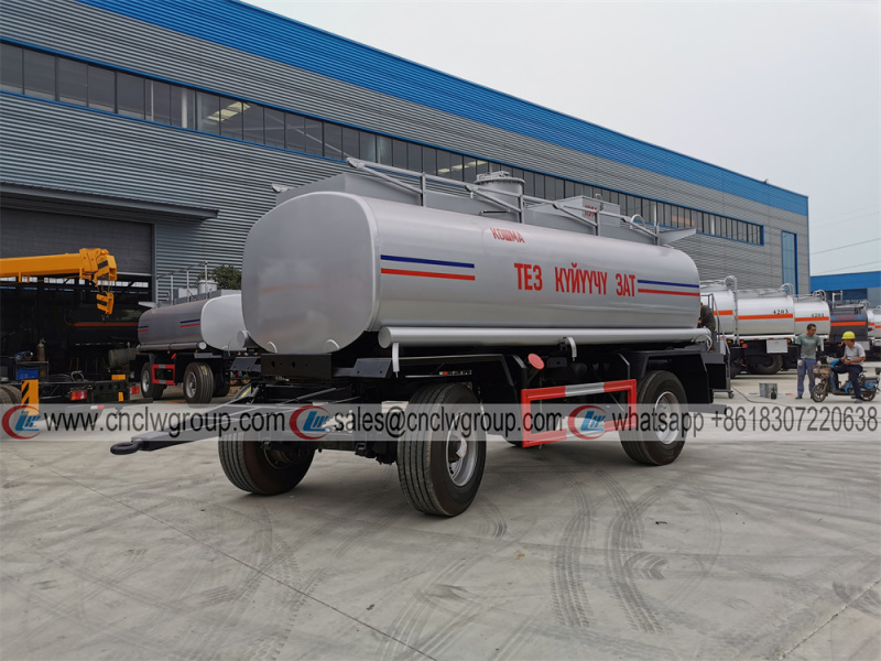 Chengli 10,000 liter Fuel Tank Full Trailer
