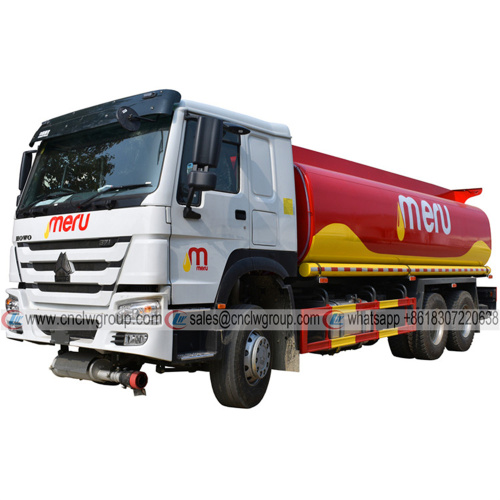 HOWO 25000 liter Fuel Tanker Truck