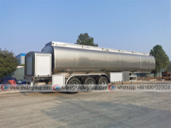 Chengli 50,000 liter Aluminum Alloy Fuel Tank Trailer