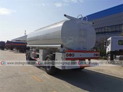 15000L Fuel Tank Full-Trailer with Drawbar
