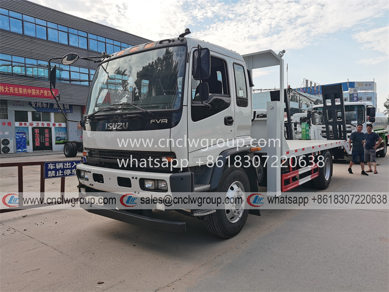 ISUZU 10-15 Tons Excavator Flatbed Truck