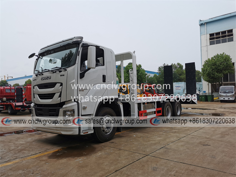 ISUZU 10 Wheeler Self Loading Flatbed Truck