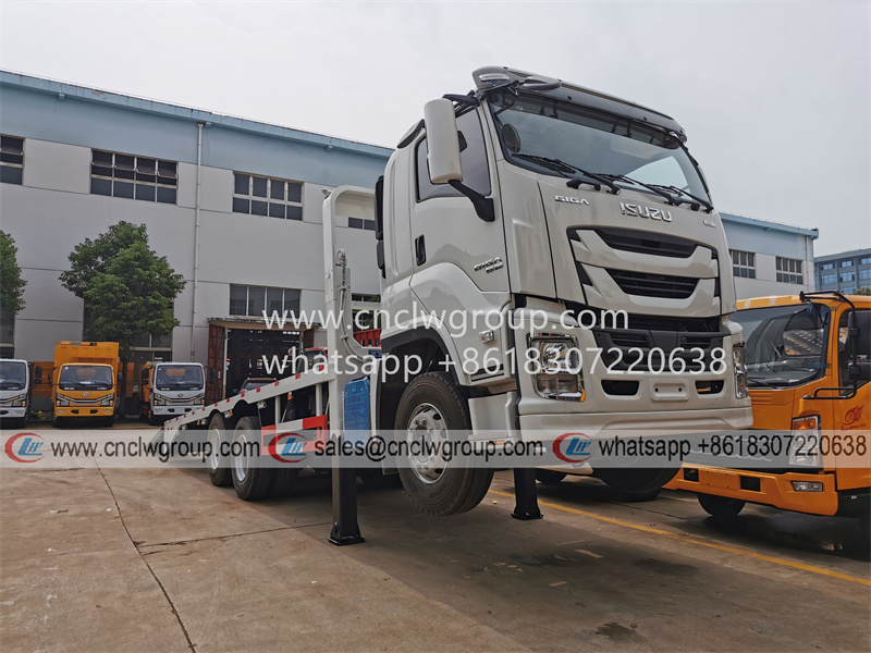 ISUZU 10 Wheeler Self Loading Flatbed Truck