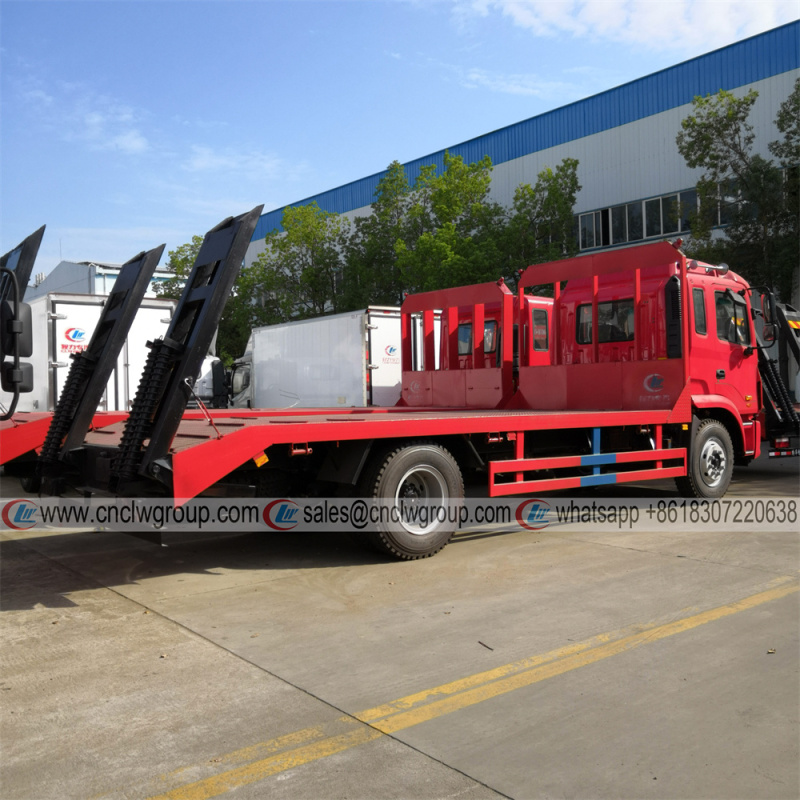 JAC 4x2 12 Ton Excavator Flatbed Truck