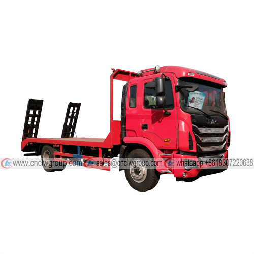 JAC 4x2 12 Ton Excavator Flatbed Truck