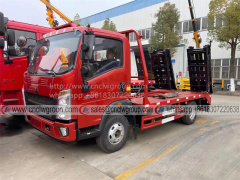 HOWO 5 tons Excavator Flatbed Truck